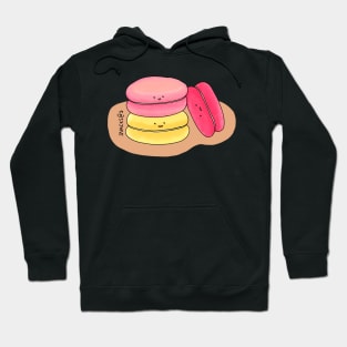 Sweet Macaron in sweet colors Hoodie